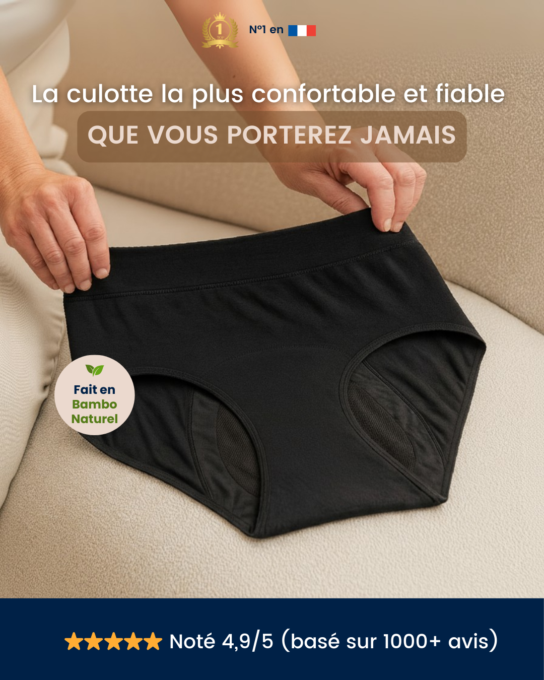Meriona Essentielle – Discrétion & Liberté sans fuites